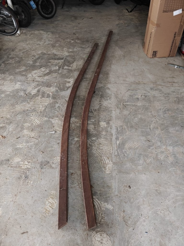 Trapleuning meranti hout trap leuning, Ophalen of Verzenden, Nieuw, Trap, Minder dan 2 meter