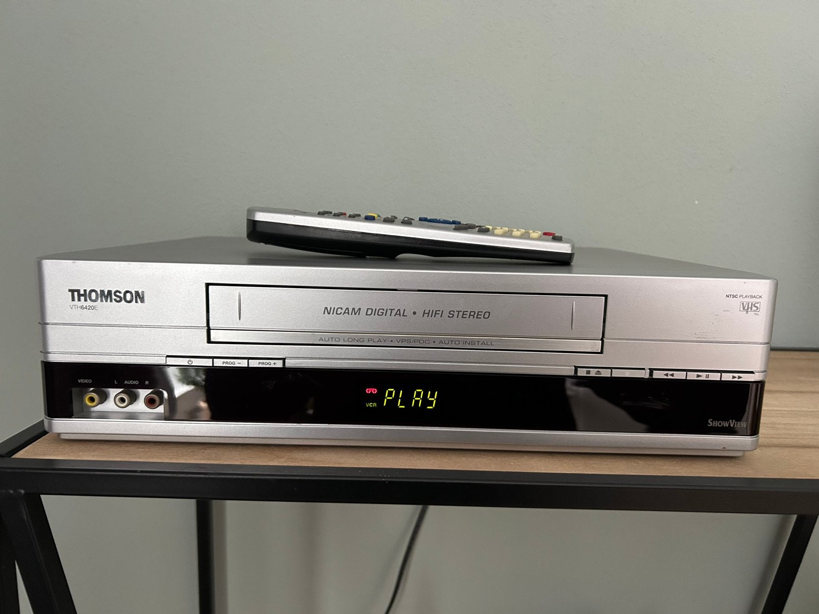 Thomson VHS hifi stereo videorecorder, Ophalen of Verzenden, Zo goed als nieuw