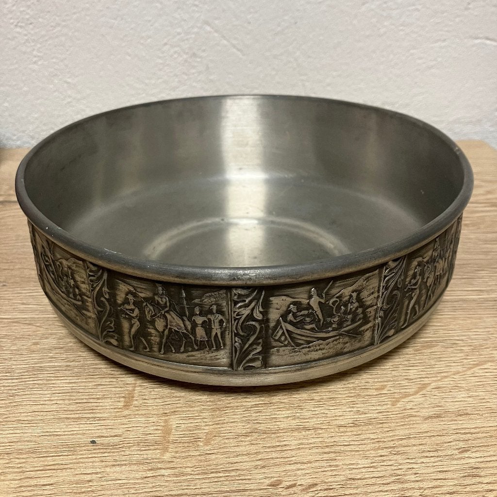 Norsk Tinn Pewter tinnen kom, Ophalen of Verzenden