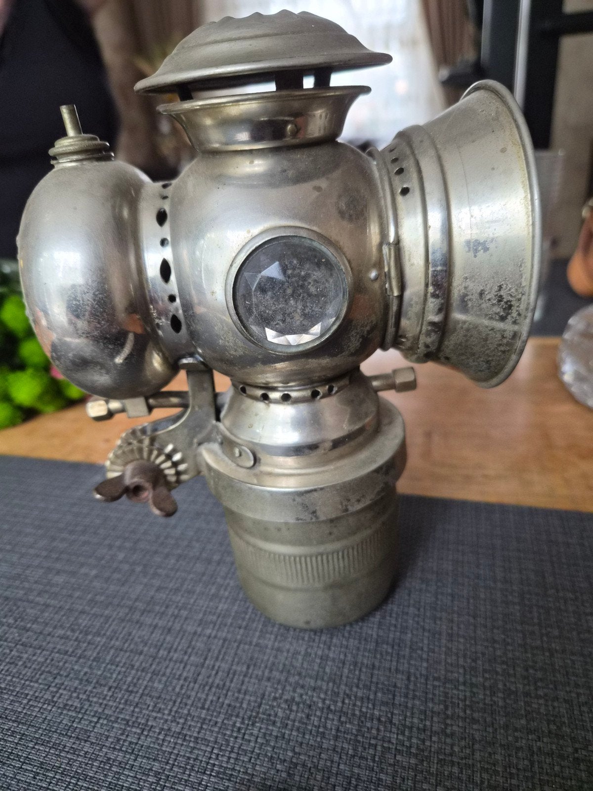 fietslamp  carbid, Antiek en Kunst, Ophalen of Verzenden