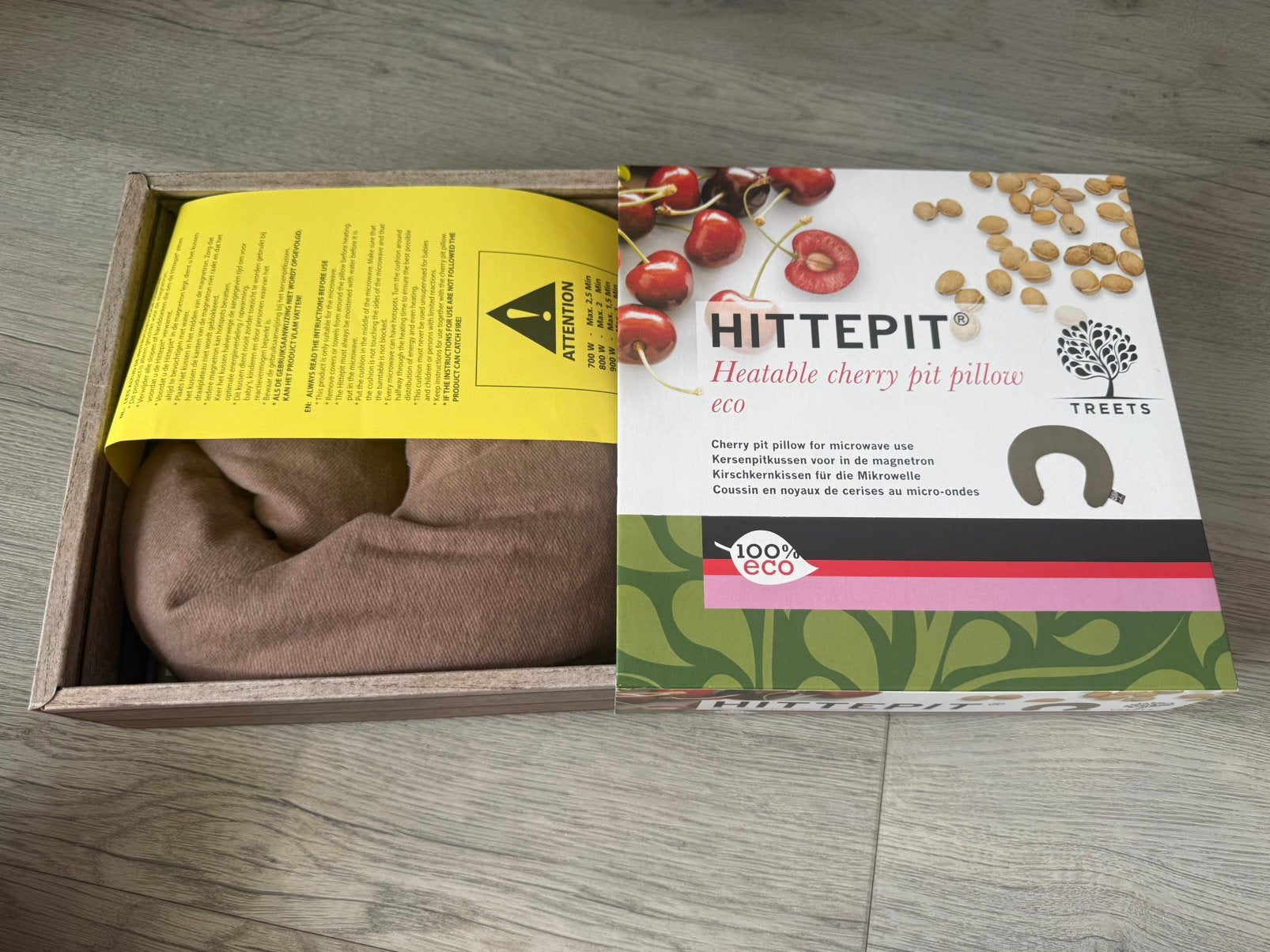 Treets Hittepit Eco Neck Model, Overige merken, Bruin, Ergonomisch, Nieuw