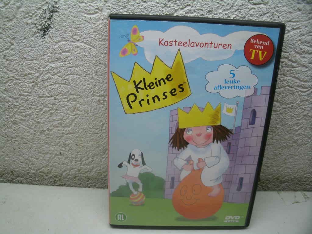 dvd 232k kleine prinses kasteel avonturen, Alle leeftijden, Ophalen of Verzenden, Zo goed als nieuw