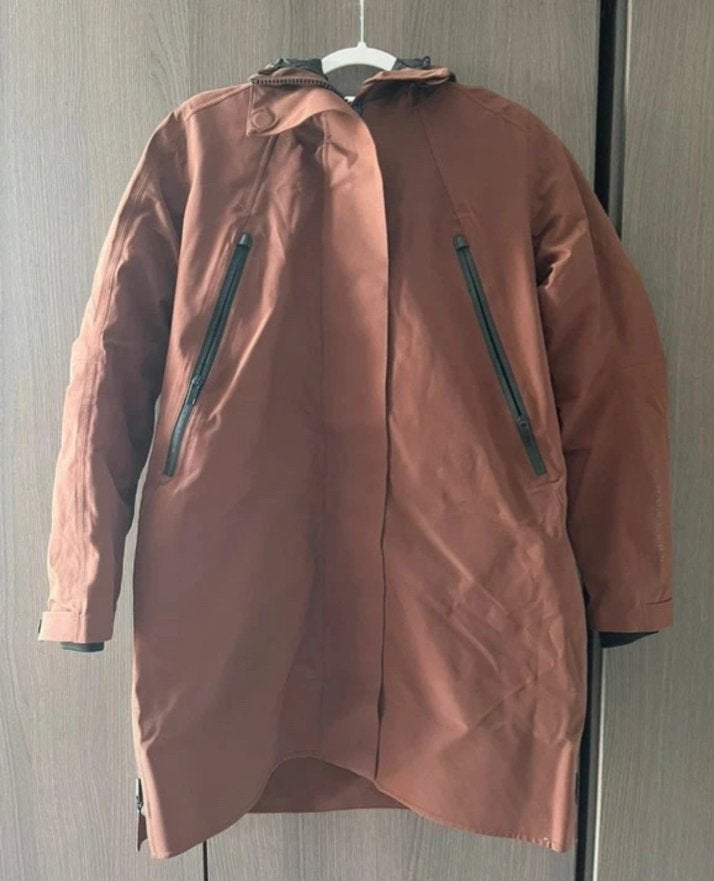 Jas The Sting maat S oranje/bruin, Ophalen of Verzenden, Gedragen, Maat 36 (S), Oranje