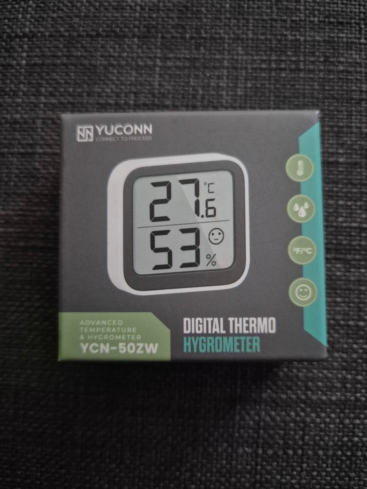 Nieuw Yuconn Digitale Thermo Hygrometer - Wit, Ophalen, Nieuw