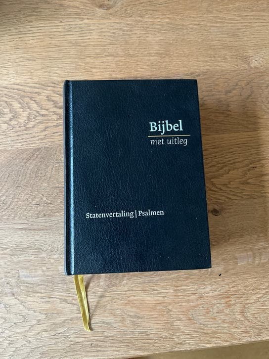 Bijbel met uitleg - Statenvertaling | Psalmen, Ophalen of Verzenden