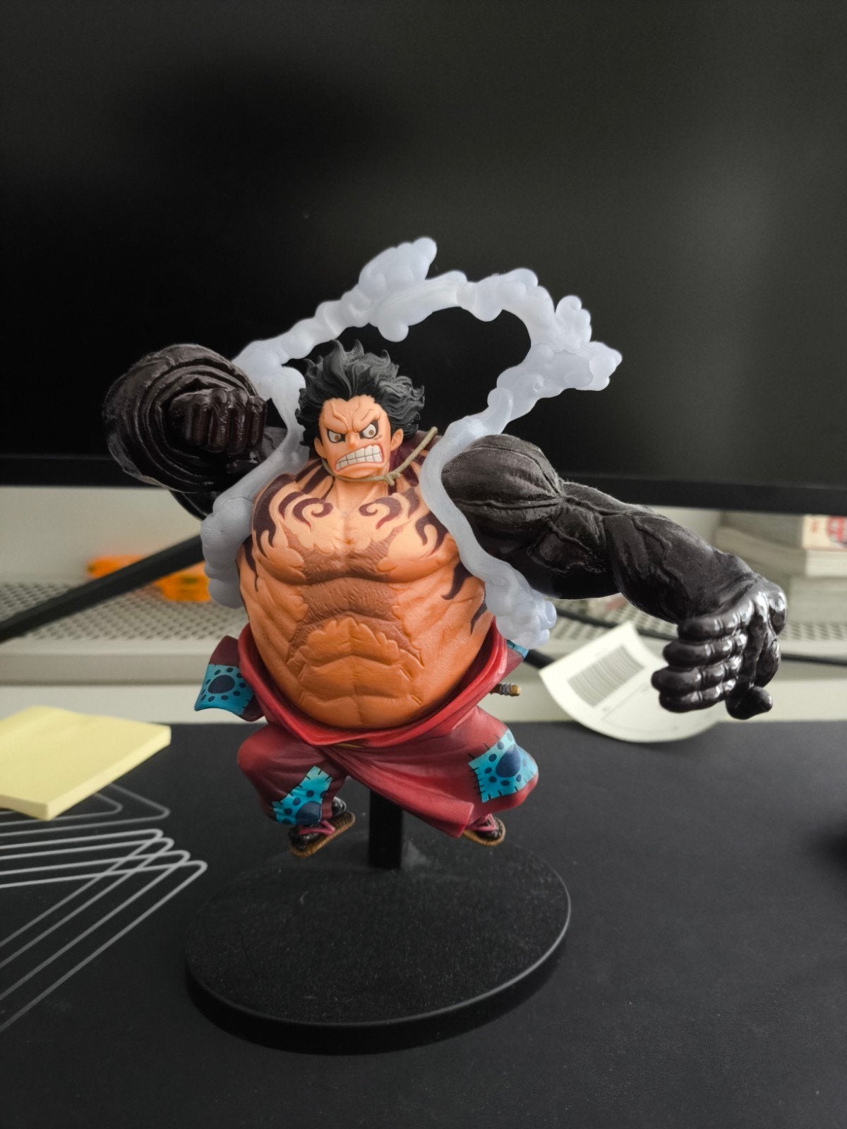 One Piece Monkey D. Luffy Gear 4 Figuur, Ophalen of Verzenden
