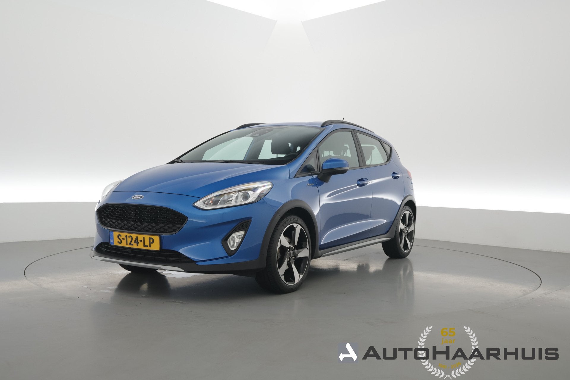 Ford Fiesta 1.0 EcoBoost Hybrid Active X | Rijklaar! | Trekh, Voorwielaandrijving, 12 maanden, Gebruikt, Blauw
