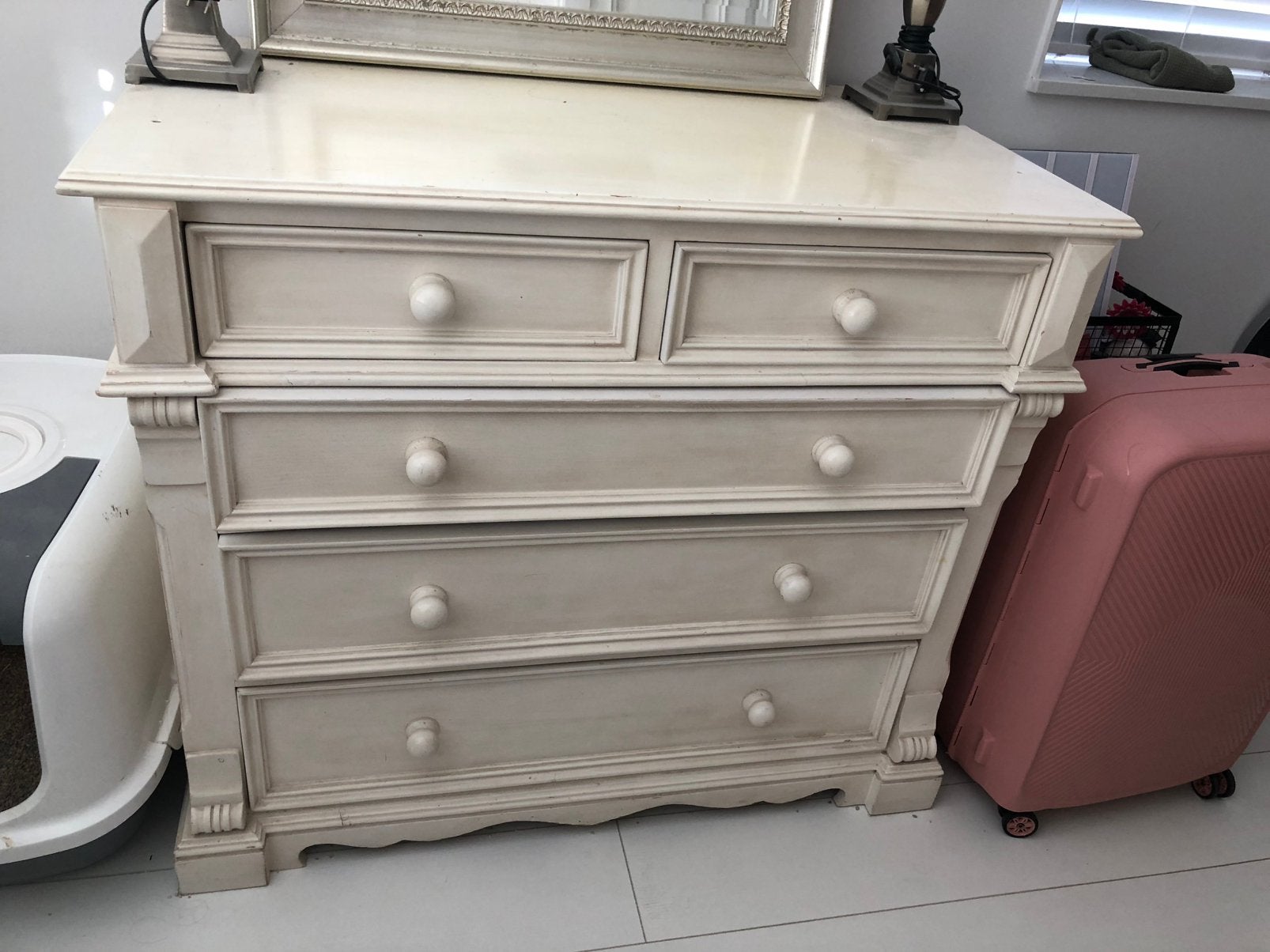 Commode, Ophalen, Gebruikt, 100 tot 150 cm, Landelijk