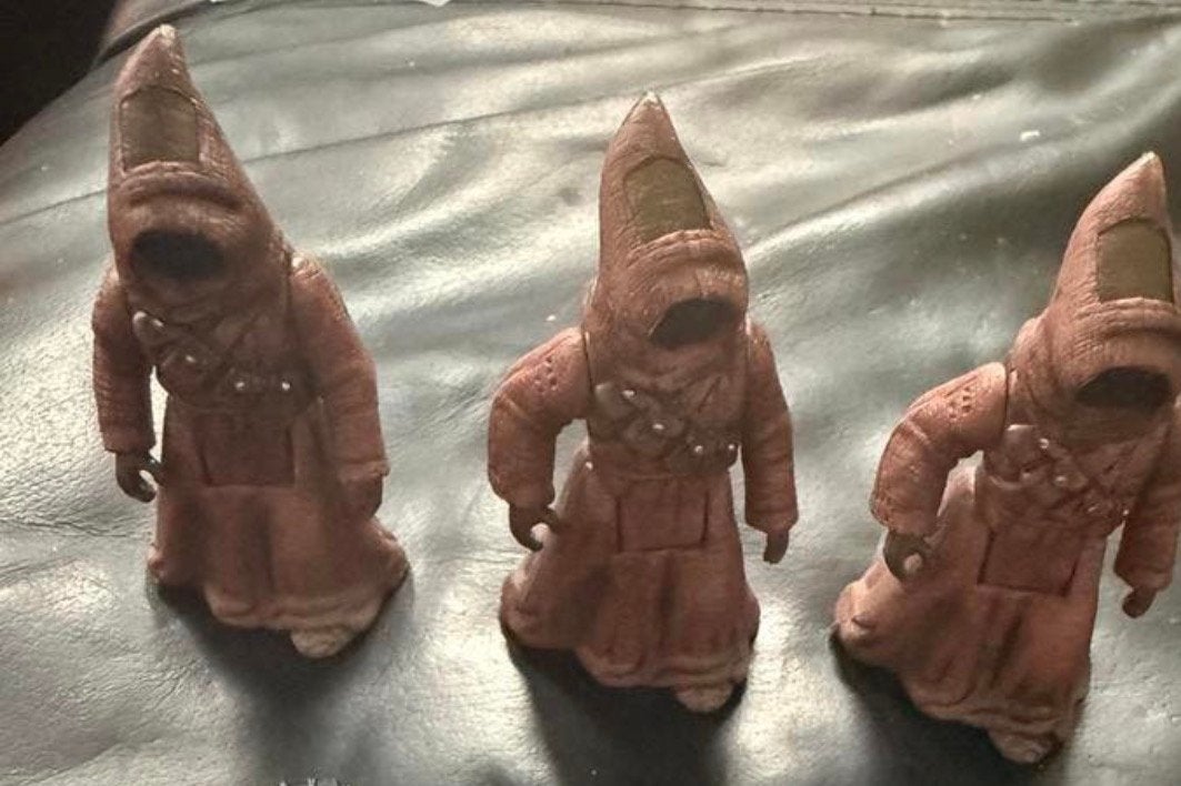 Star wars 3x jawa’s poppetjes, Ophalen of Verzenden, Zo goed als nieuw, Actiefiguurtje
