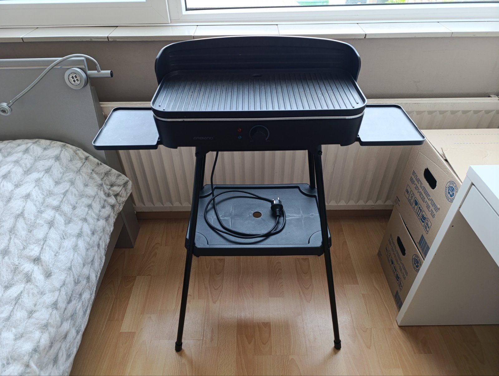 Princess Elektrische BBQ Grill met standaard, Ophalen of Verzenden, Gebruikt, Princess