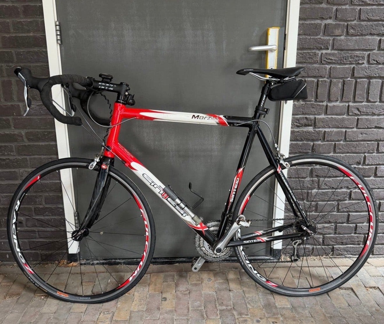 Sintesi Morzine racefiets  60 cm frame, Fietsen en Brommers, 28 inch, Gebruikt, Aluminium, 61 tot 65 cm