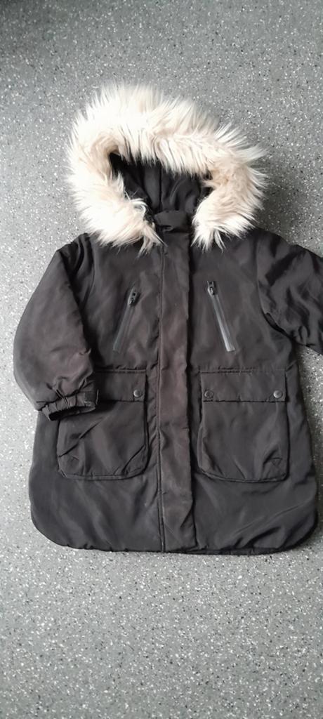 Winterjas zwart ~ Zara, Ophalen of Verzenden, Zara, Meisje, Jas
