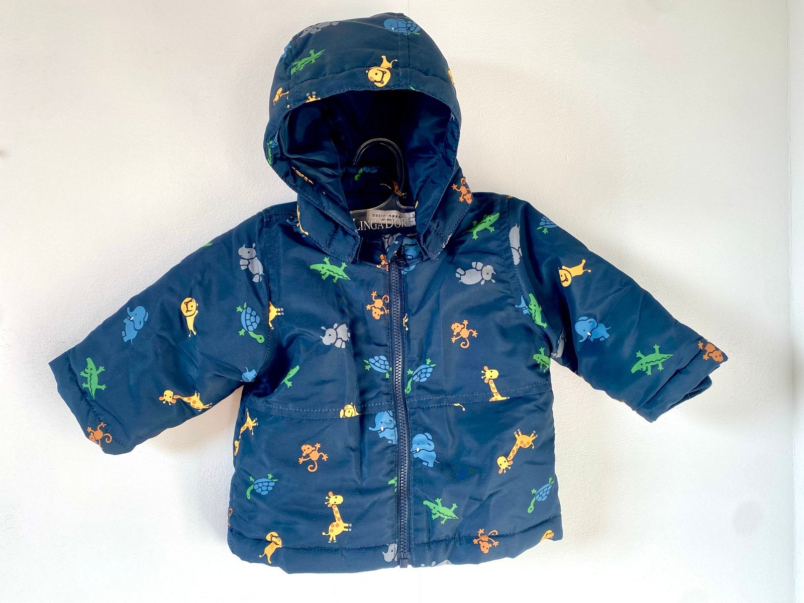 Leuk jasje met dierenprint voor baby's (maat 62), Kinderen en Baby's, Ophalen of Verzenden, Zo goed als nieuw, Jongetje of Meisje