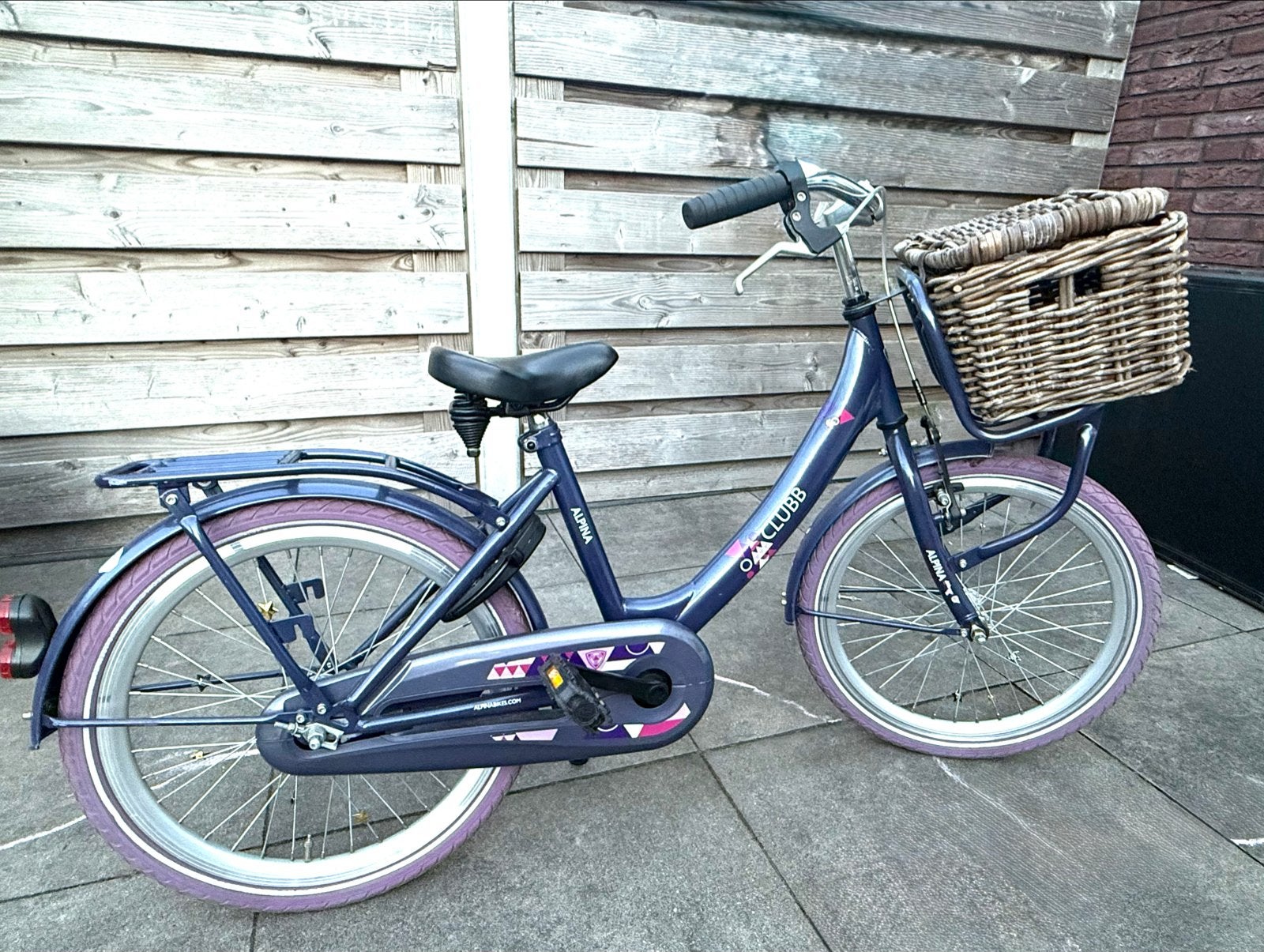 Alpina Clubb meisjesfiets 20 inch met mand