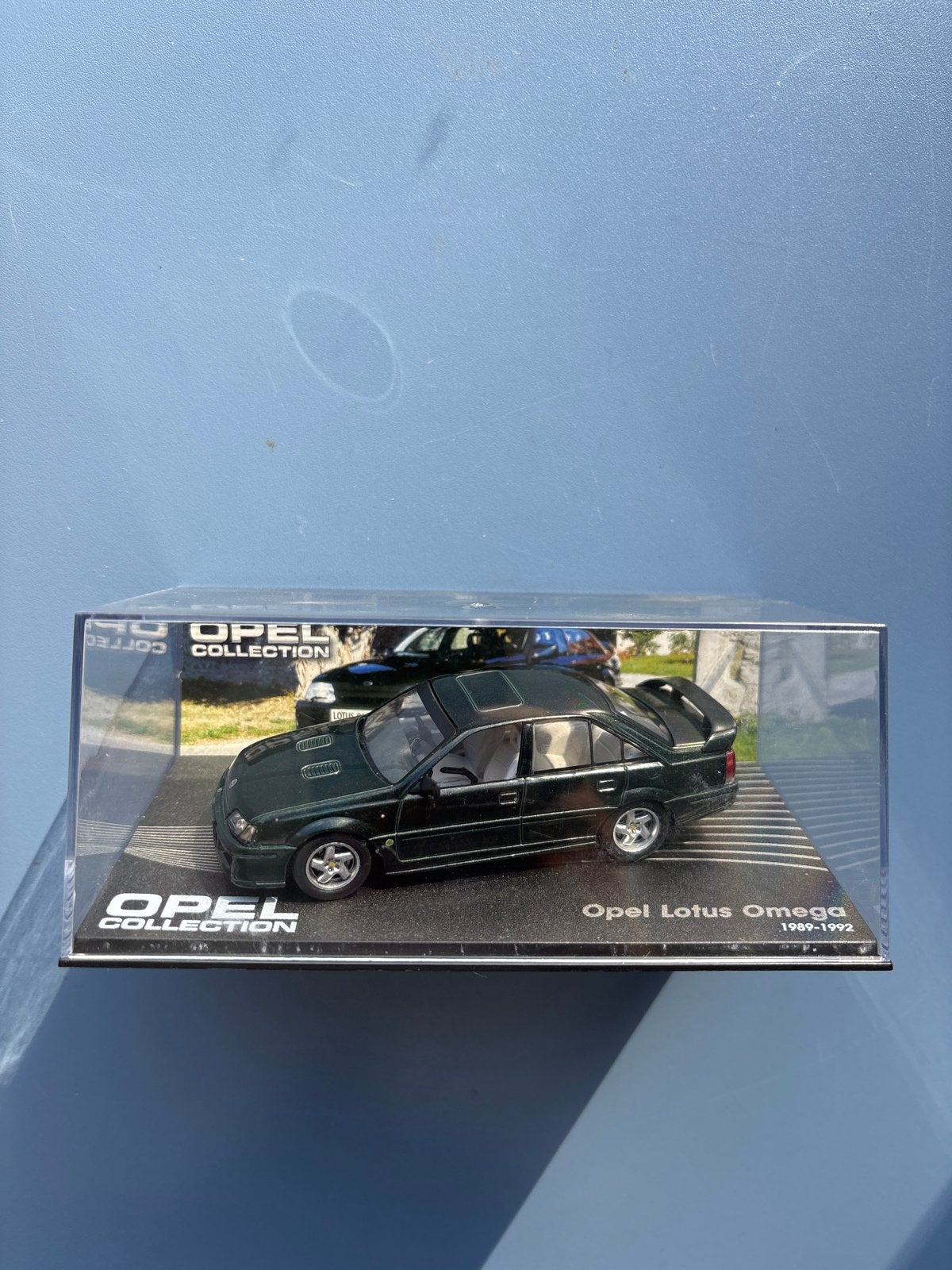 Opel Lotus Omega 1989-1992 modelauto - Opel Collection, Ophalen of Verzenden, Zo goed als nieuw, Overige typen