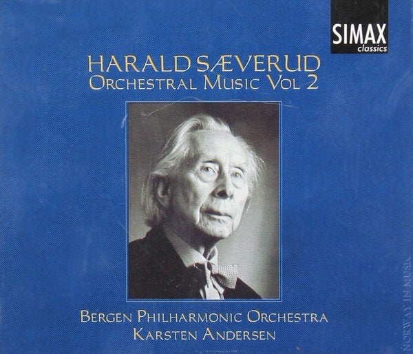 SAEVERUD Orchestral works volume two 2 - CD ANDERSEN SIMAX, Ophalen of Verzenden, Modernisme tot heden, Zo goed als nieuw, Orkest of Ballet