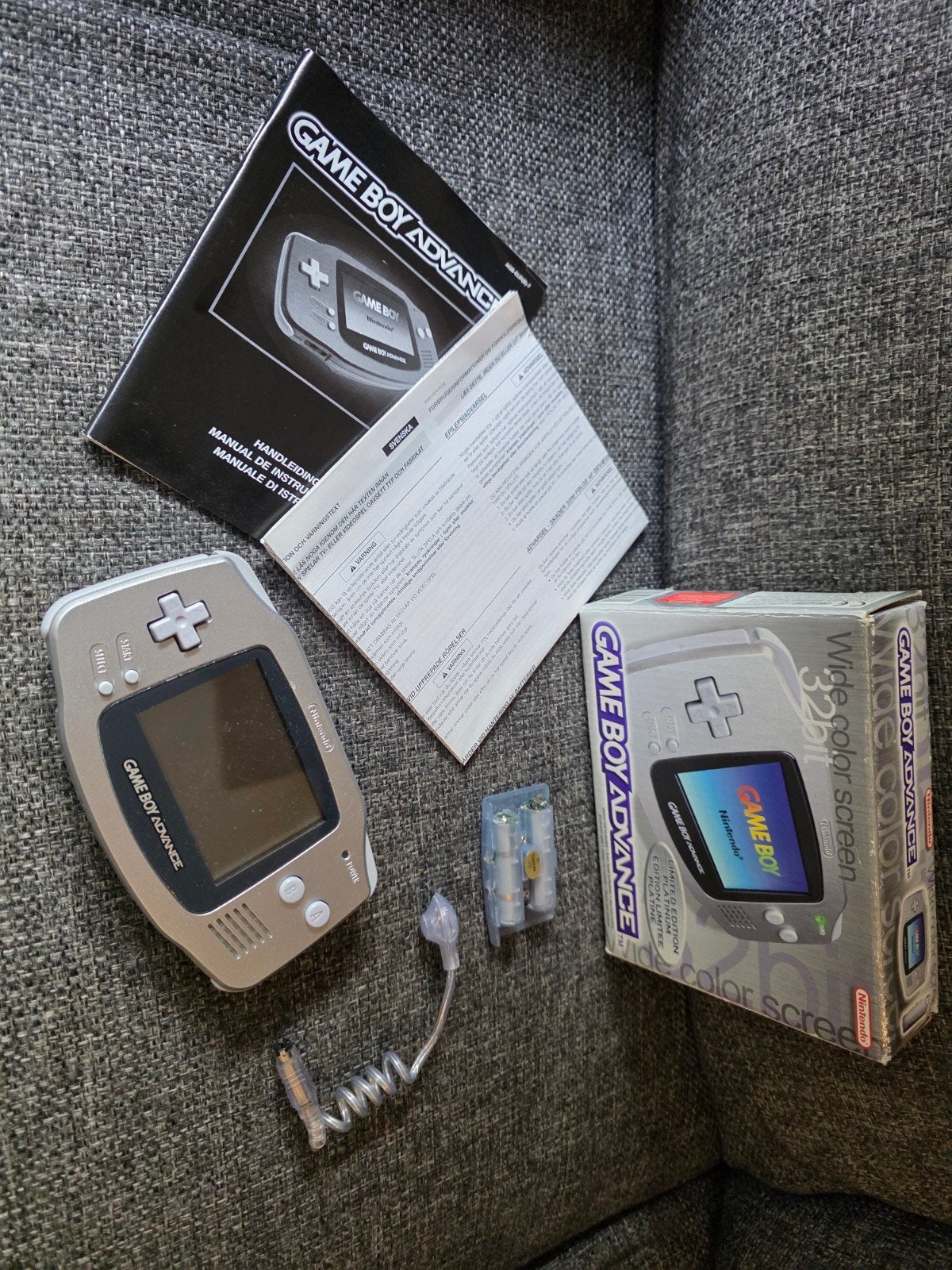 Nintendo Game Boy Advance (GBA) Limited Edition Platinum, Avontuur en Actie, Gebruikt, 1 speler, Ophalen of Verzenden