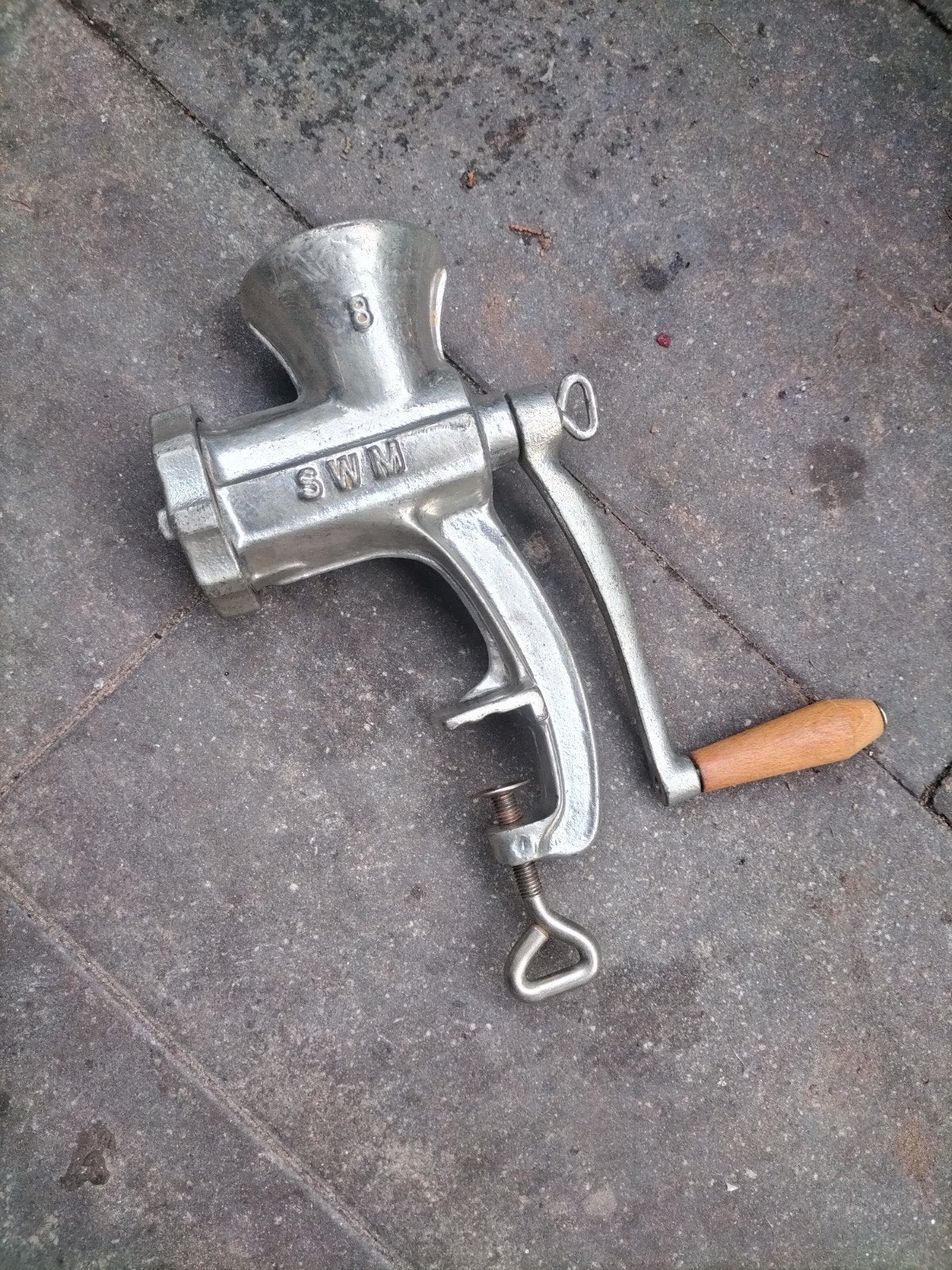Vintage SWM Vleesmolen - Handbediend, Ophalen of Verzenden