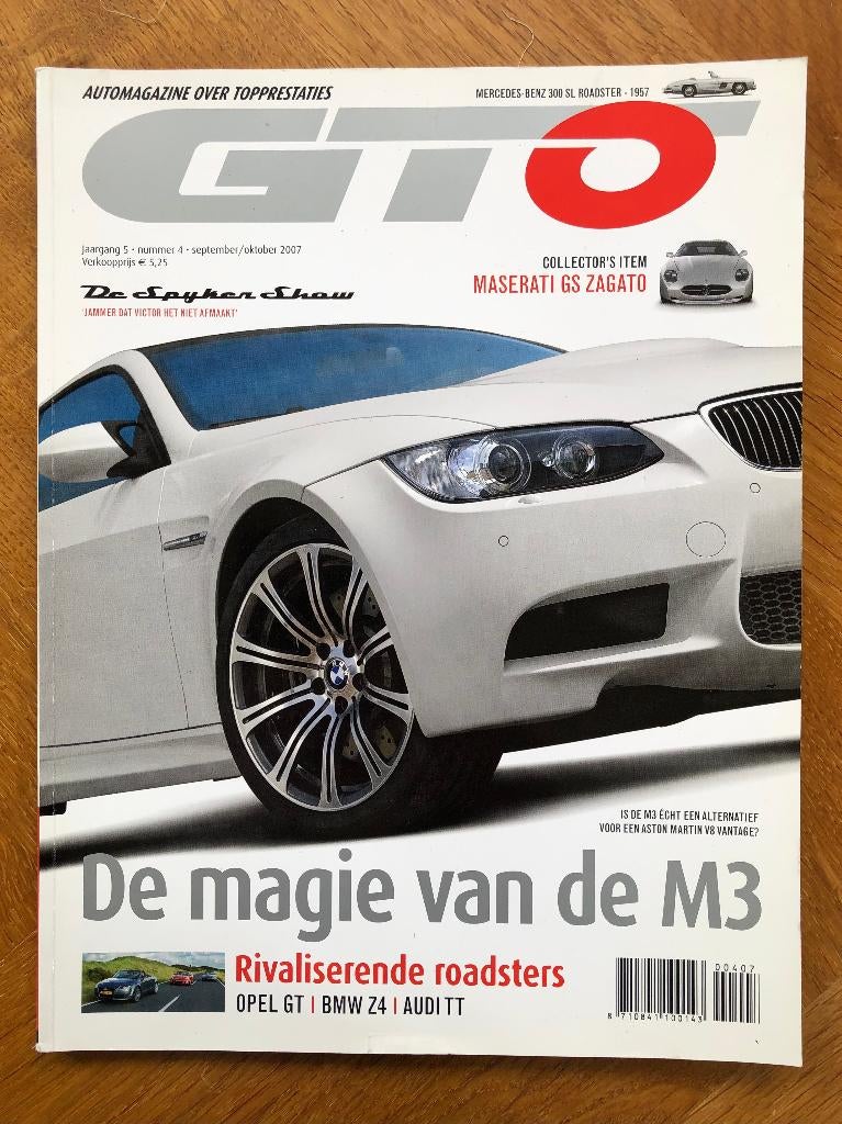 GTO Automagazine nr.4 2007, Algemeen, Verzenden, GTO Automagazine, Zo goed als nieuw