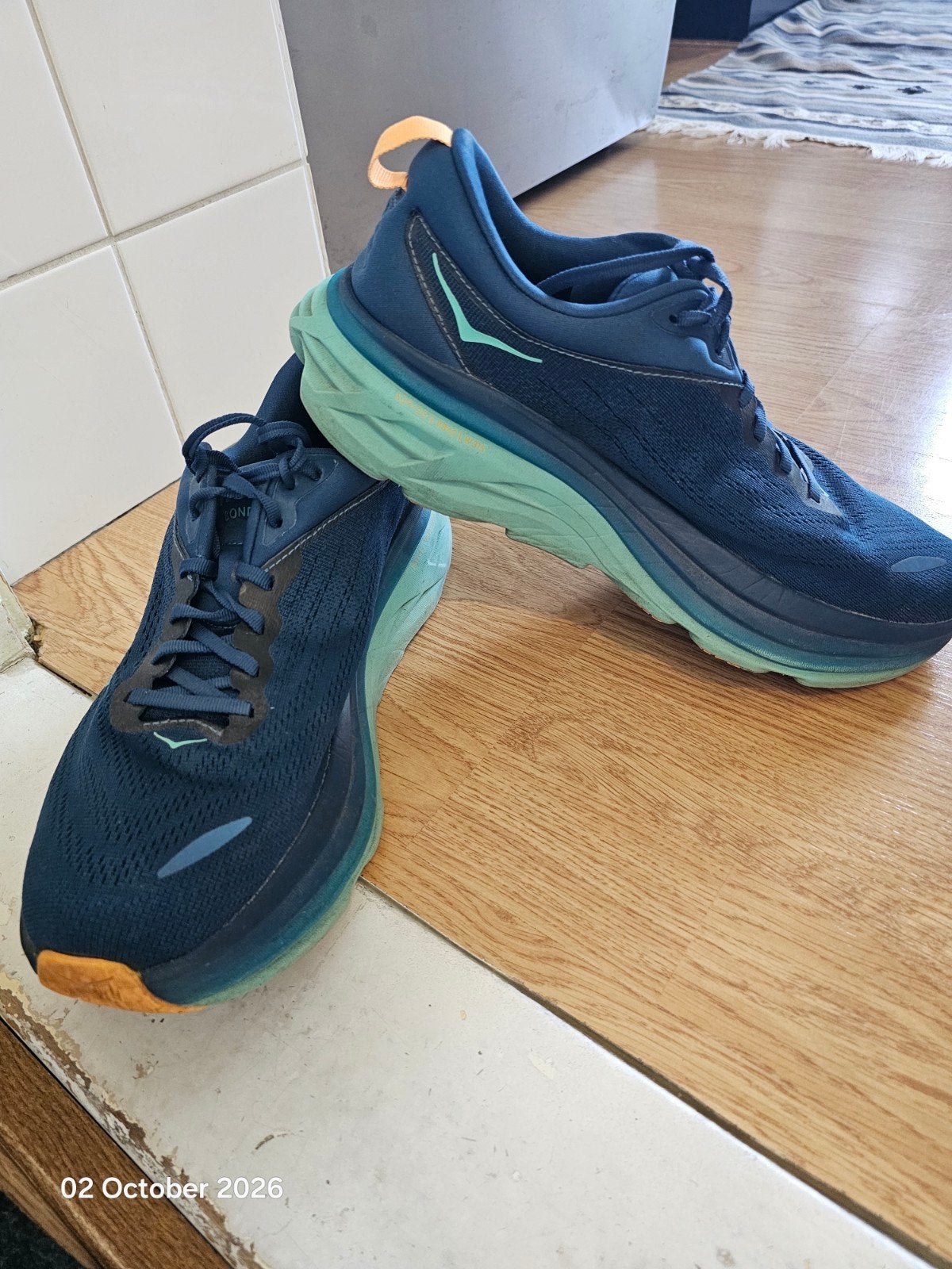 Hoka Bondi 8 . Maat 46 ., Sport en Fitness, Ophalen of Verzenden, Hardloopschoenen, Overige merken