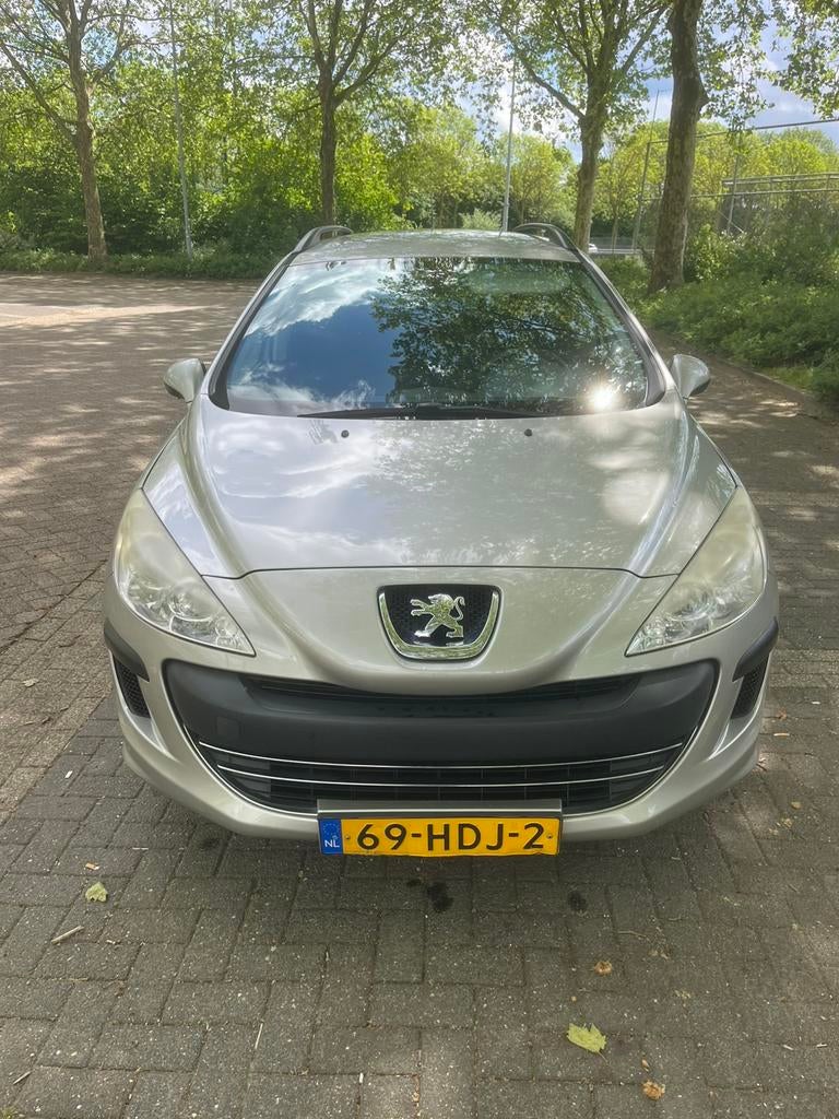 Peugeot 308 Stationwagen Grijs, Auto's, Peugeot, Particulier, Benzine, B, Stationwagon, Handgeschakeld, Origineel Nederlands, Zilver of Grijs