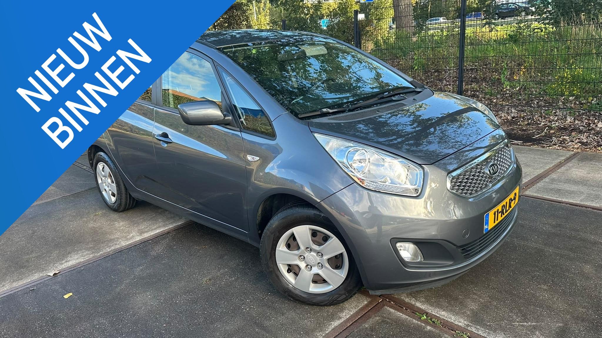 Kia Venga 1.4 CVVT Seven, Auto's, Voorwielaandrijving, Stof, Gebruikt, 4 cilinders