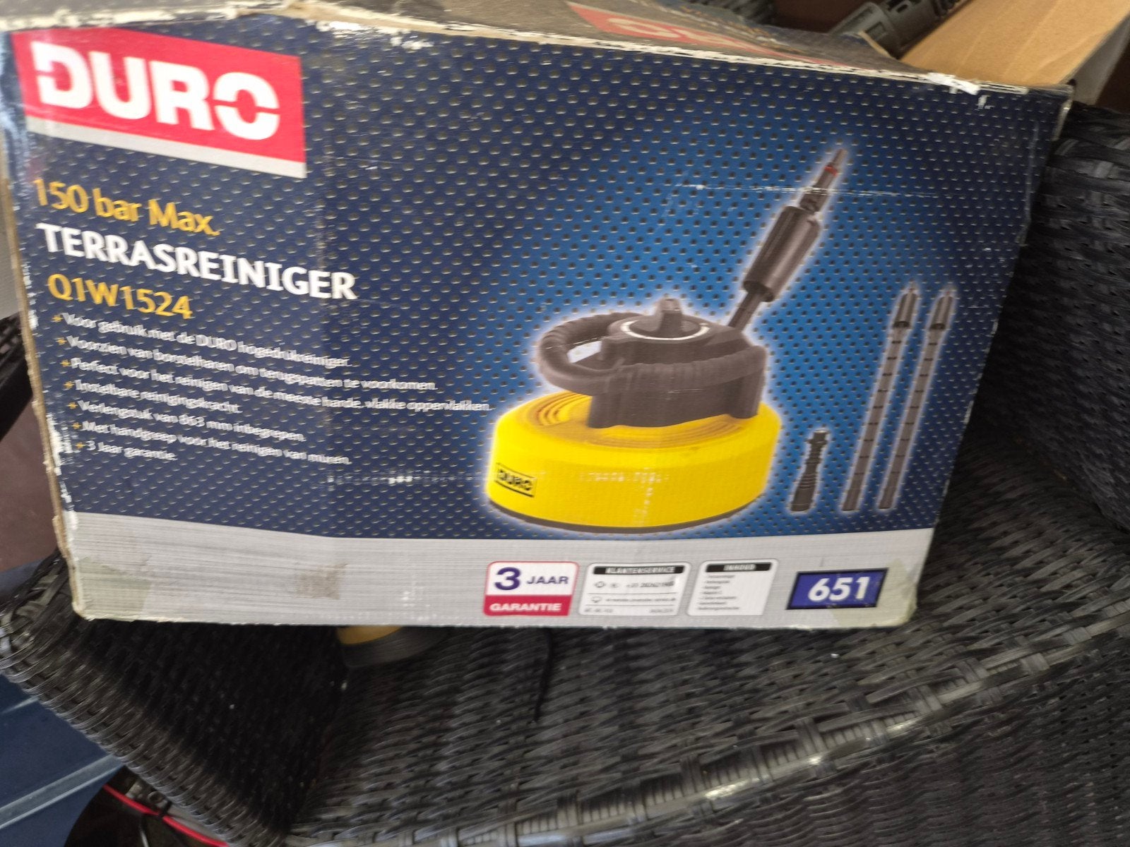 duro terrasreiniger, Tuin en Terras, Ophalen of Verzenden, Elektrisch