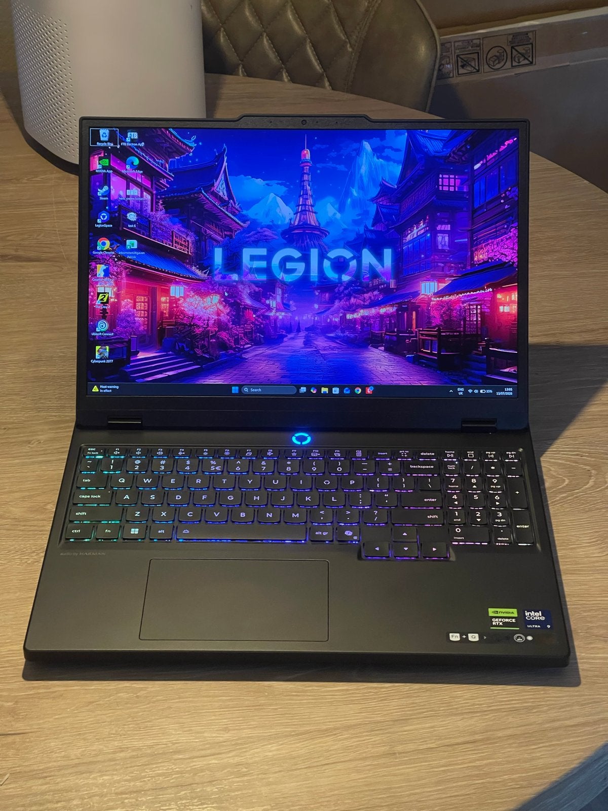 Lenovo Legion 5 OLED laptop (rtx5070 // ultra 9 core), Computers en Software, Windows Laptops, Ophalen, Met videokaart, Zo goed als nieuw