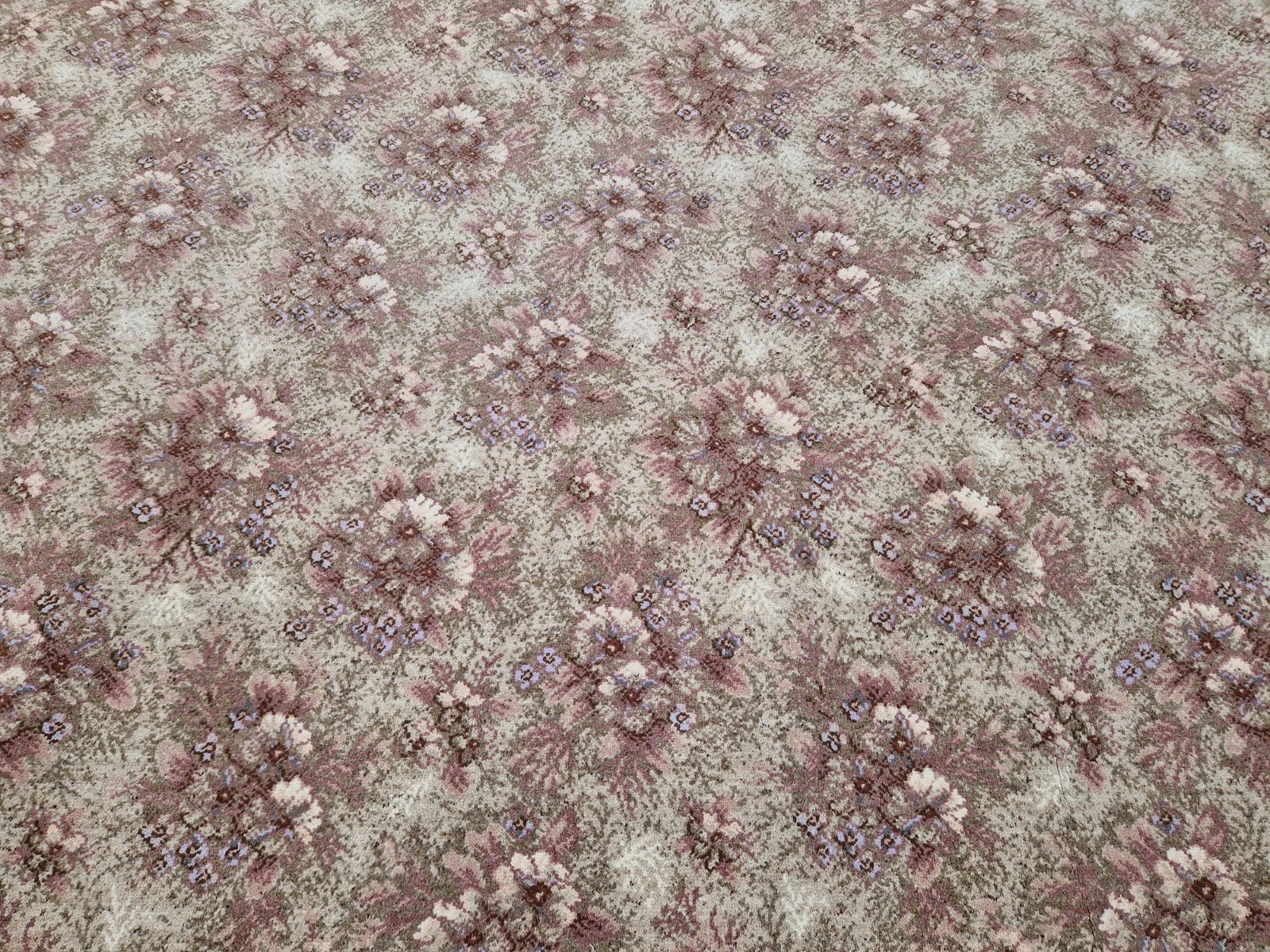 Bloementapijt 100% zuiver scheerwol 350x510cm + ondertapijt, Ophalen, Klassiek, 200 cm of meer, 50 tot 100 cm