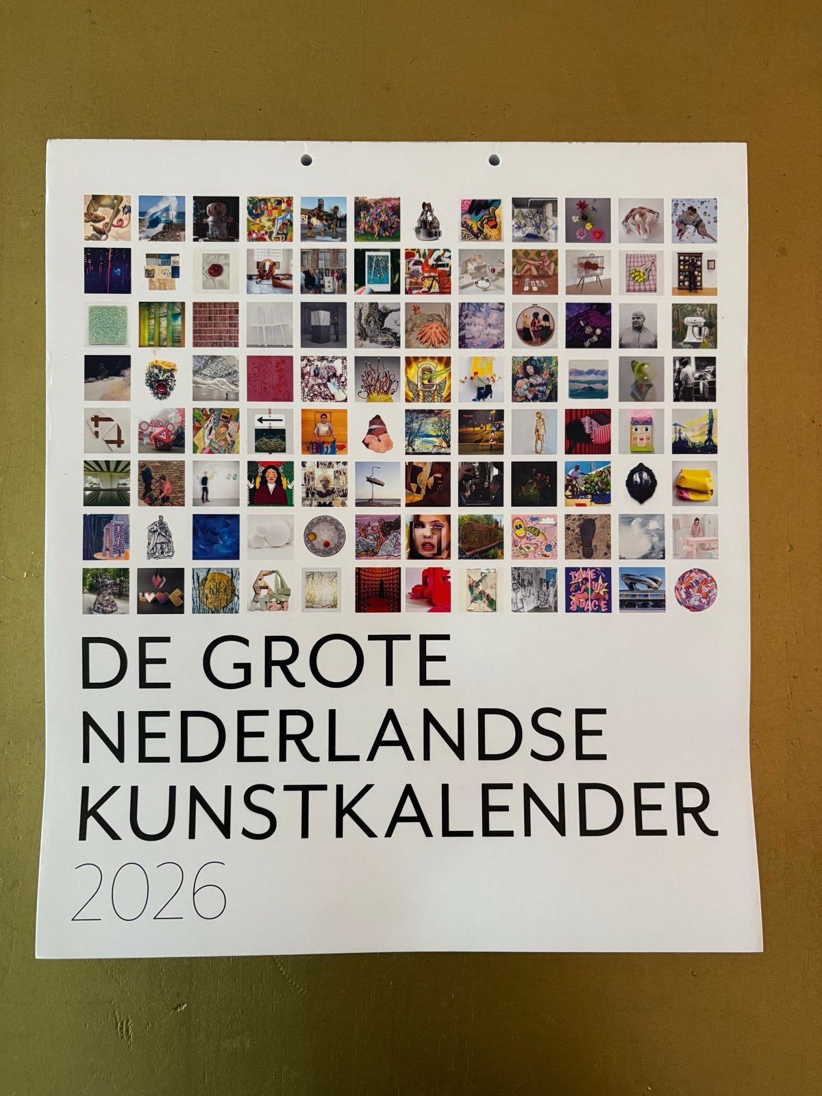 De Grote Nederlandse Kunstkalender 2026 als nieuw!, Diversen, Kalenders, Ophalen