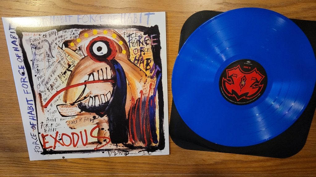 Exodus - Force of Habit (2LP, Blauw), Ophalen of Verzenden, Zo goed als nieuw