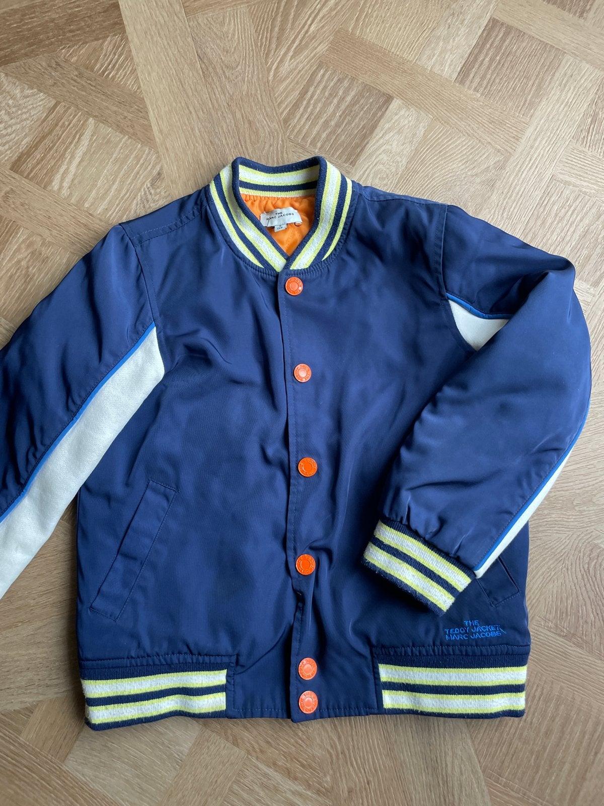 MARC JACOBS 'The Teddy Jacket' bomberjack - Maat 128, Ophalen of Verzenden, Zo goed als nieuw, Jongen of Meisje, Jas
