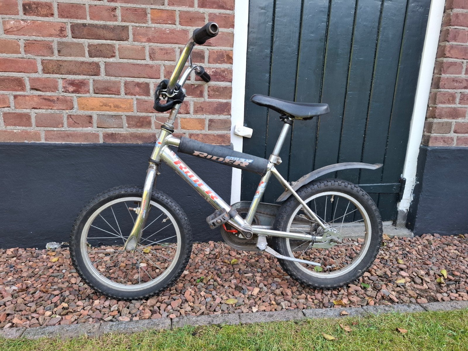 BMX  kinderfiets Crossfiets, Fietsen en Brommers, Fietsen | Crossfietsen en BMX, Ophalen, Gebruikt, Staal, 16 tot 20 inch