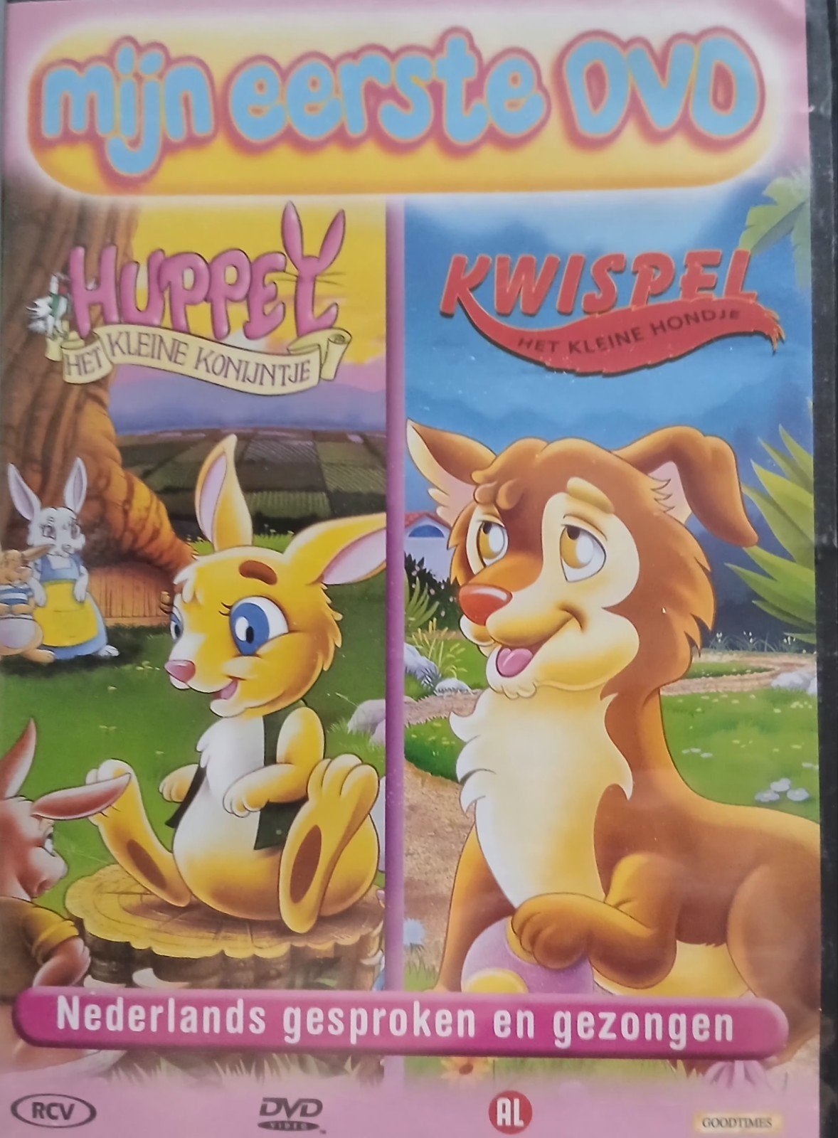 Kinder dvd.s 4 stuks zie foto.pakket 127, Alle leeftijden, Ophalen of Verzenden, Zo goed als nieuw, Overige soorten