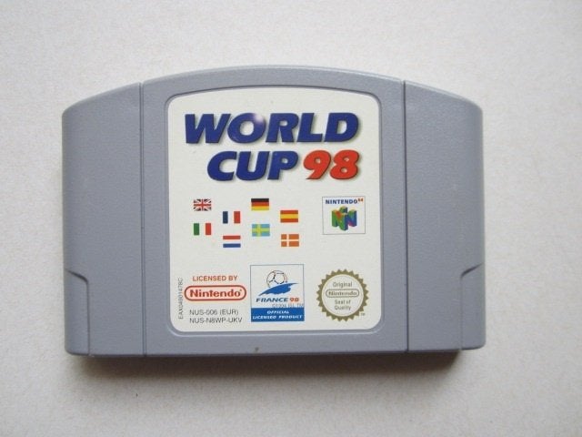 World Cup Soccer N64 Nintendo 64, Spelcomputers en Games, Games | Nintendo 64, Ophalen of Verzenden, Zo goed als nieuw, Sport