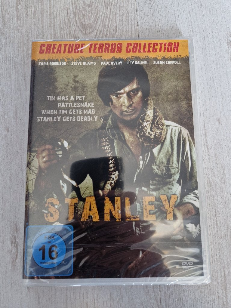 DVD Stanley (1972) - Nieuw, Ophalen, Engels, Vanaf 16 jaar, Monsters