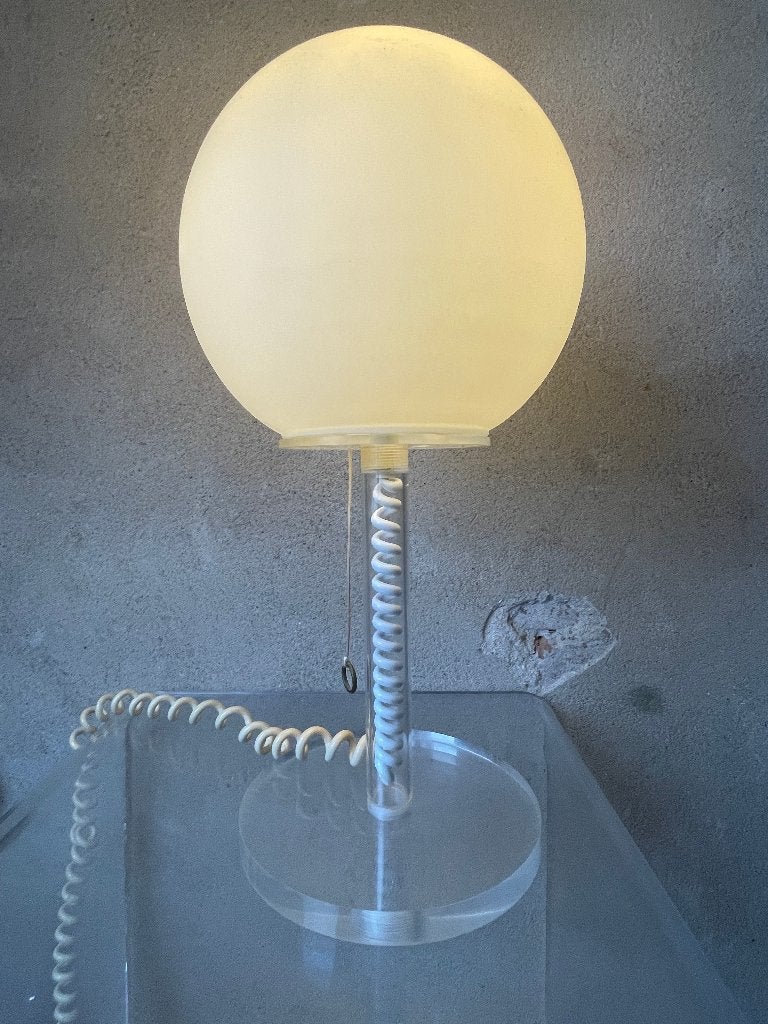 Space Age lamp tafellamp designlamp vintage Harco Loor, Overige typen, Gebruikt, Overige merken, Vintage