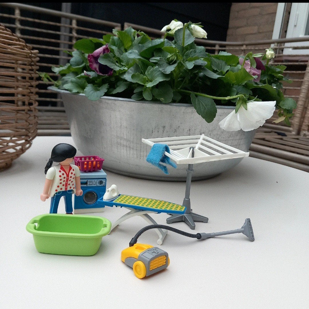 Playmobil wasruimte nr. 3206, Ophalen of Verzenden, Zo goed als nieuw, Complete set