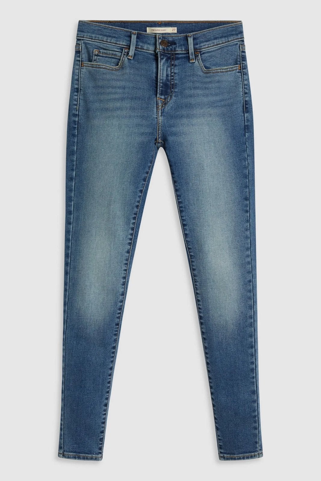 Levi 710 Superskinny Jeans 28/32, Ophalen of Verzenden, Zo goed als nieuw, Blauw, W28 - W29 (confectie 36)