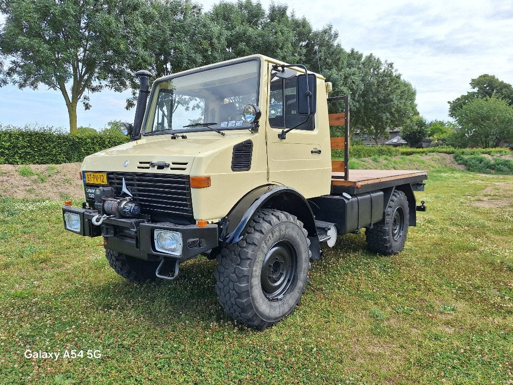 Unimog U435 (1300L) 1986 Tolvrij., Auto's, Mercedes-Benz, Particulier, Te koop, Handgeschakeld