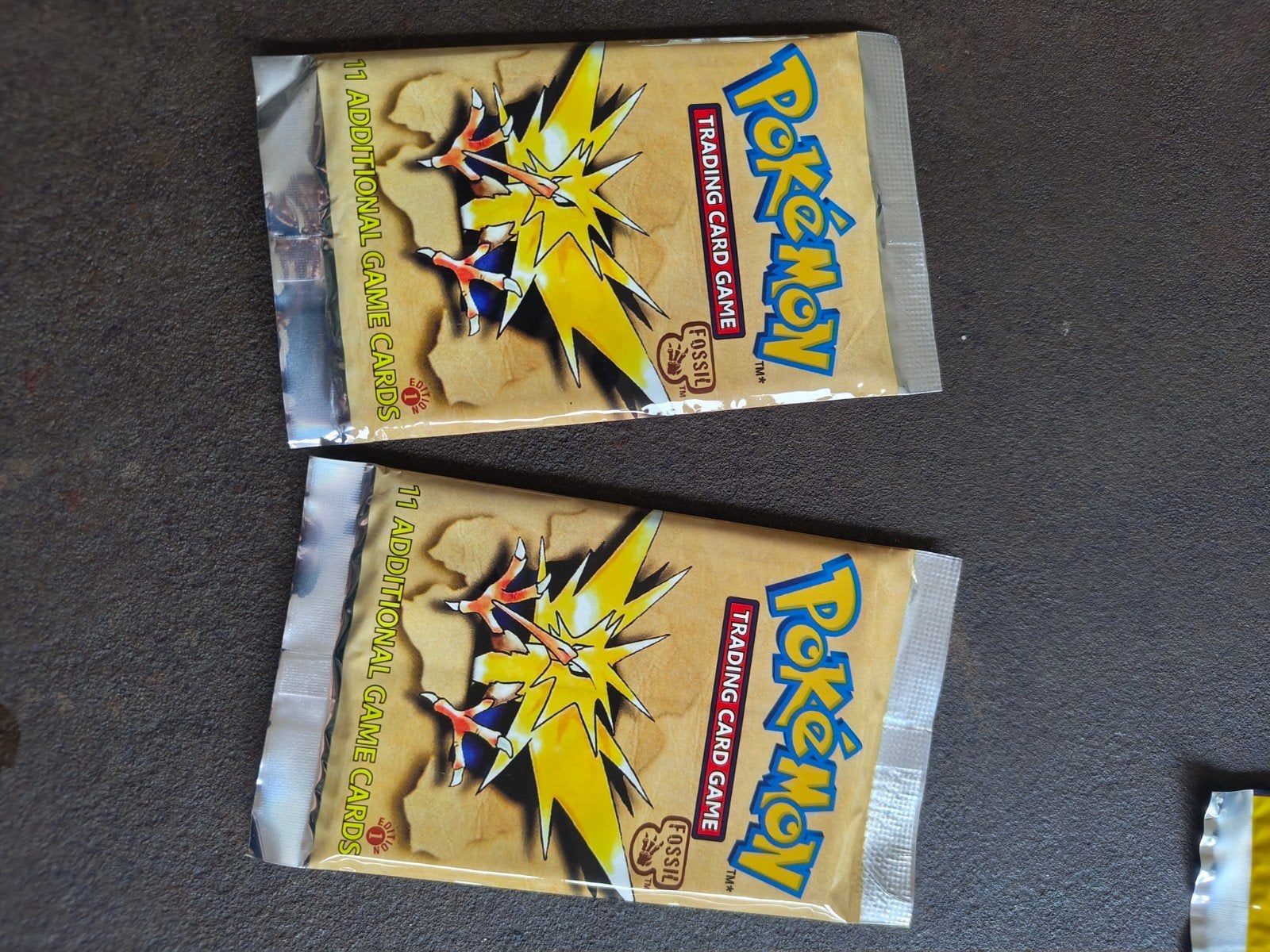 Pokémon Fossil Booster Packs 1st edition (proxy), Ophalen of Verzenden, Zo goed als nieuw, Booster