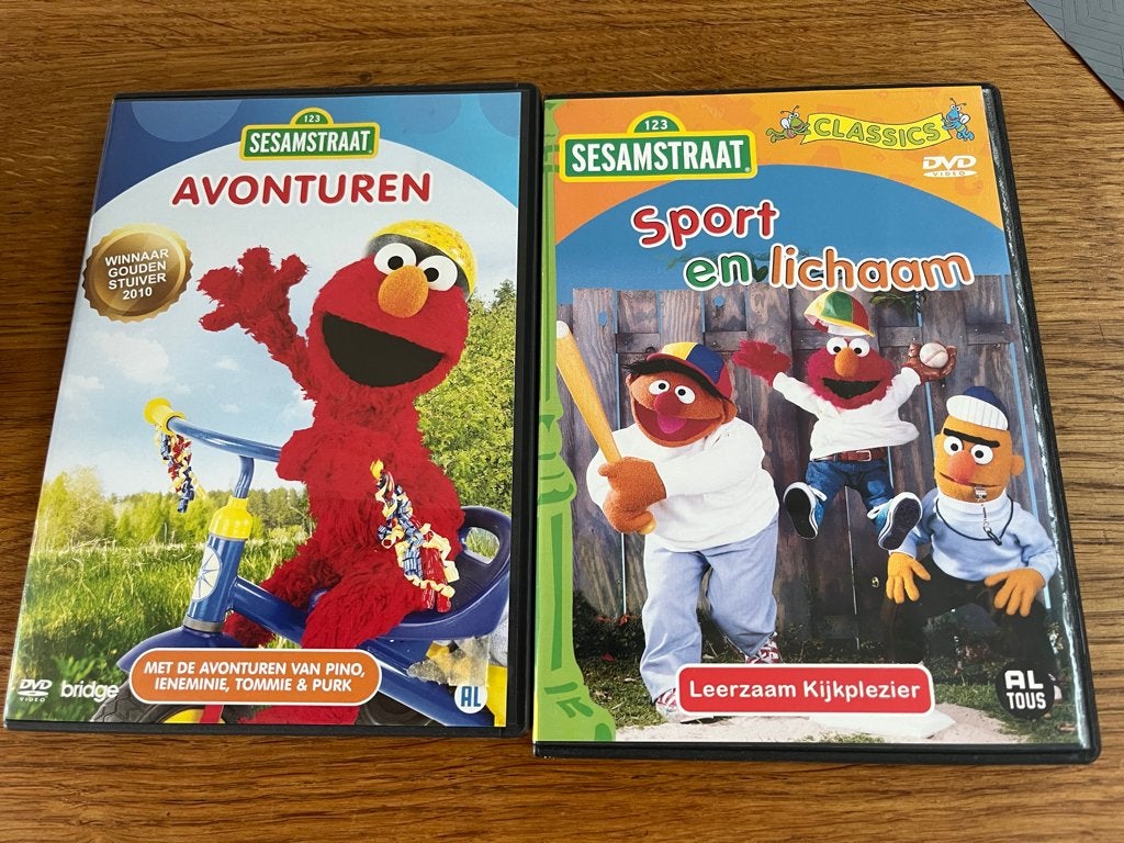 Sesamstraat cd's, Ophalen, Gebruikt, Overige typen, 6 tot 9 jaar