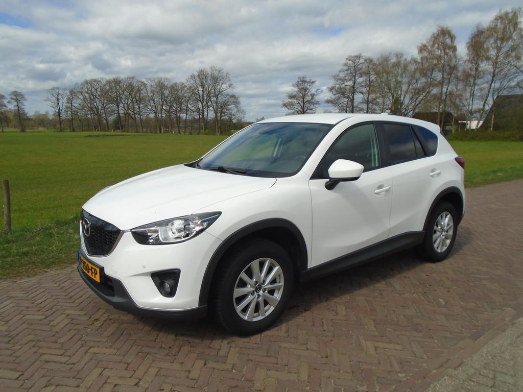 Mazda CX-5 2.0 S 2WD TREKH PDC BLUETH (bj 2012), Auto's, Mazda, Voorwielaandrijving, Euro 5, 4 cilinders, Wit