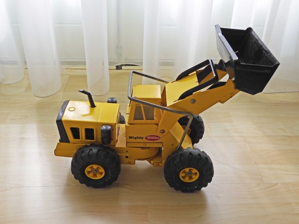 Tonka speelgoed jaren 80, Kinderen en Baby's, Speelgoed | Speelgoedvoertuigen, Ophalen, Gebruikt