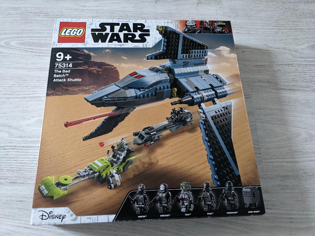 Lego 75314 The Bad Batch Attack Shuttle (sealed), Ophalen, Star Wars, Lego, Nieuw