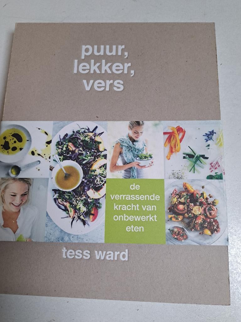 puur, lekker, vers boek z.g.a.n., Ophalen of Verzenden, Zo goed als nieuw