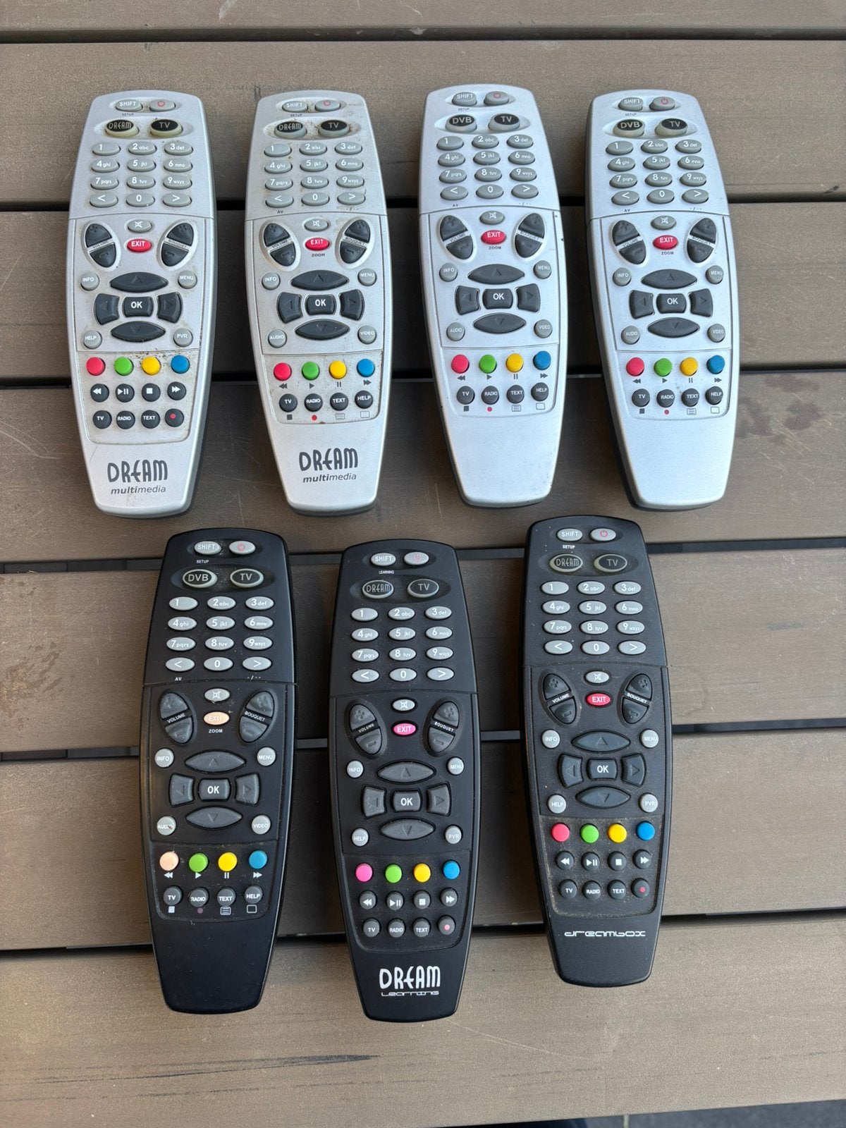 7 dreambox afstandsbedieningen, Ophalen of Verzenden, Zo goed als nieuw