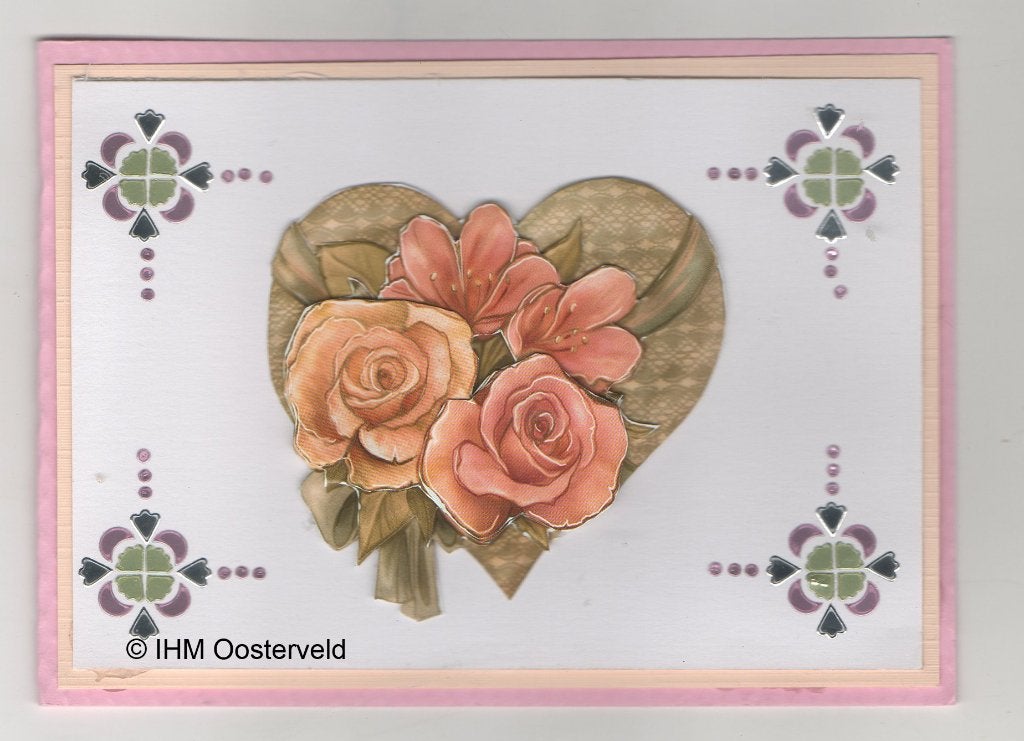 3D Kaart Hobbydots 9  Bloemen, Ophalen of Verzenden, Nieuw, Overige thema's