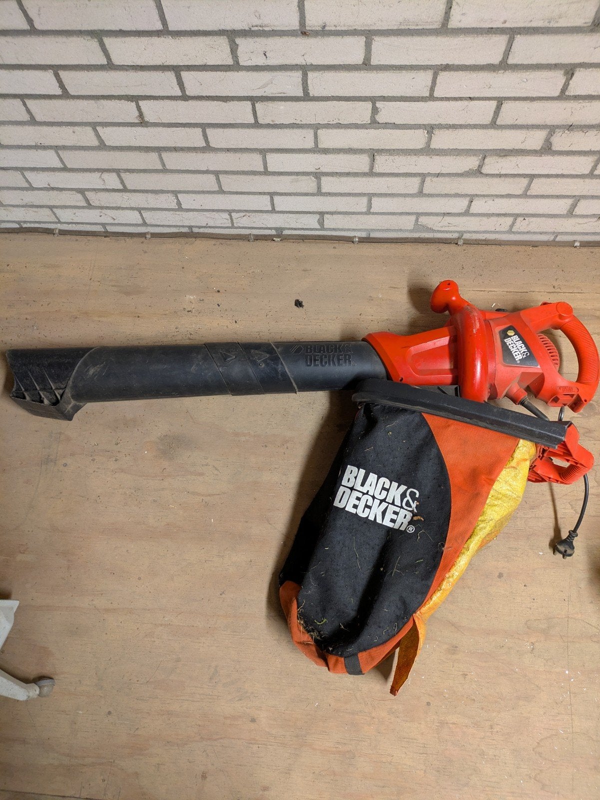 Black&Decker GW3000 - bladblazer / bladzuiger, Ophalen, Gebruikt, Met opvangzak, Handgedragen