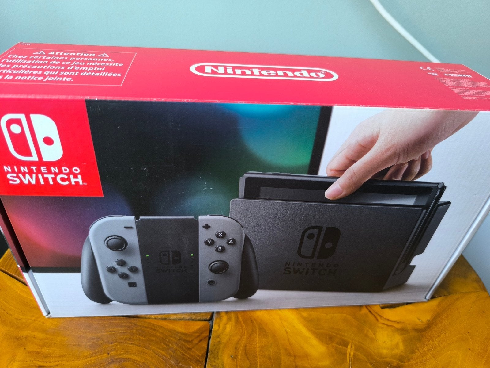 Nintendo Switch V1 met 64GB SD-kaart, Gebruikt, Met 2 controllers, Ophalen of Verzenden, Switch Original
